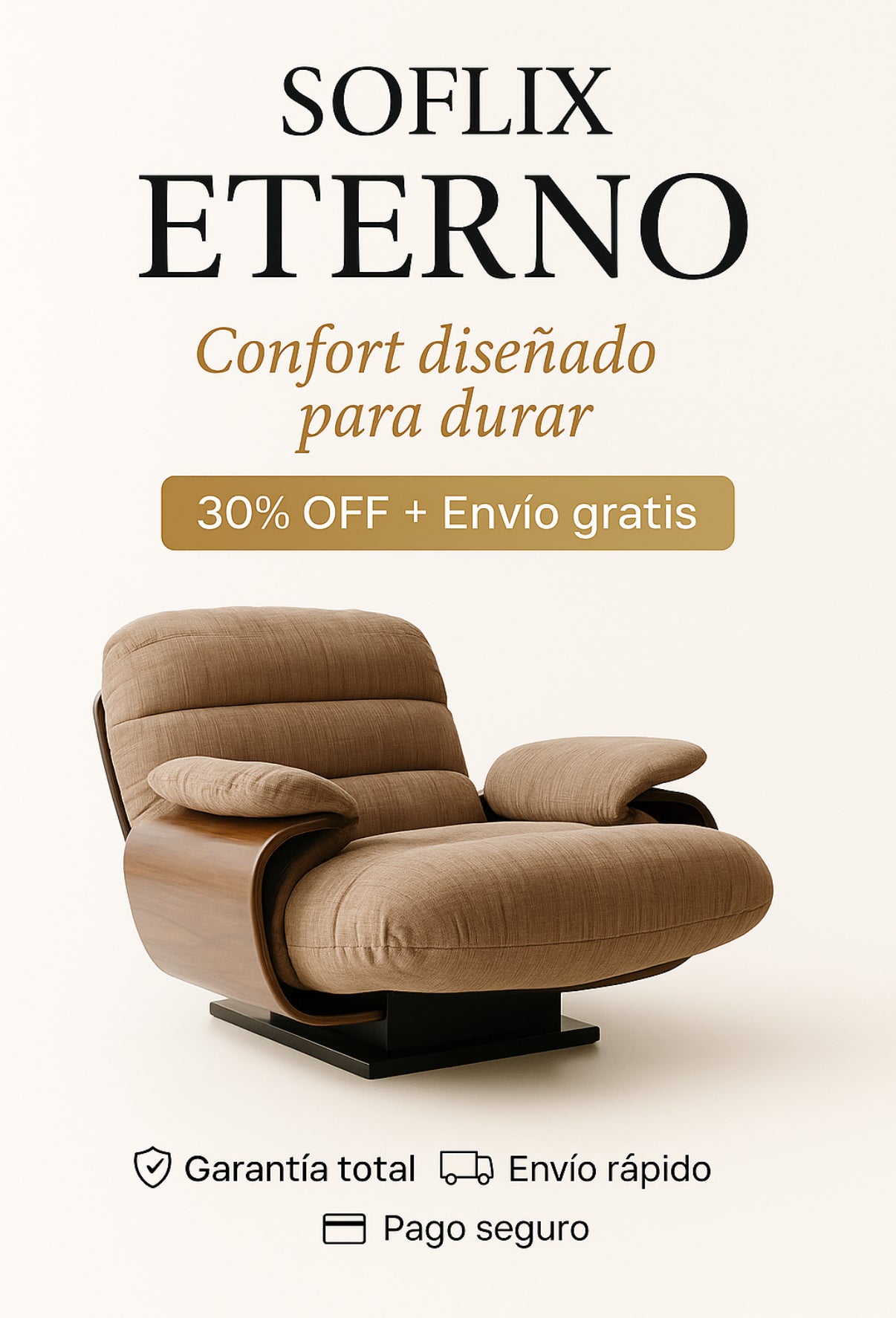 Eterno Soflix® – El sillón más vendido en México