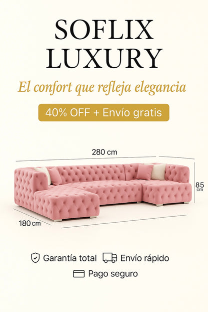 Luxury Soflix® – El modelo premium favorito para salas elegantes