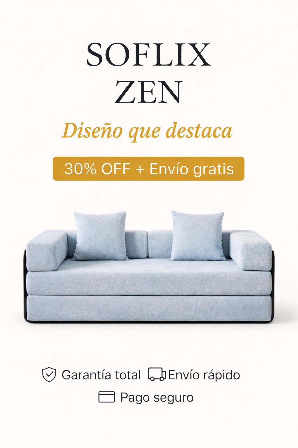 Zen Soflix® – El sillón más recomendado para descanso diario