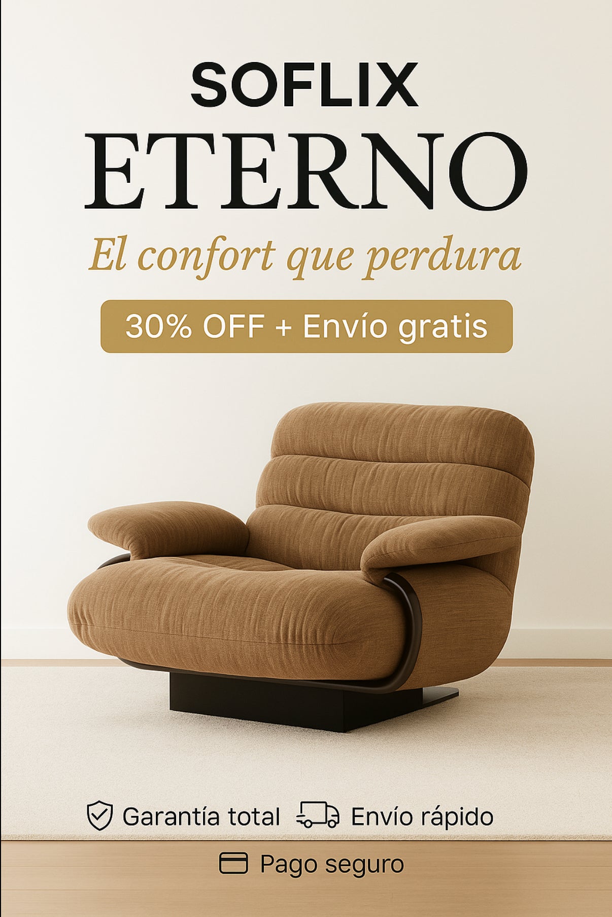 Eterno Soflix® – El sillón más vendido en México