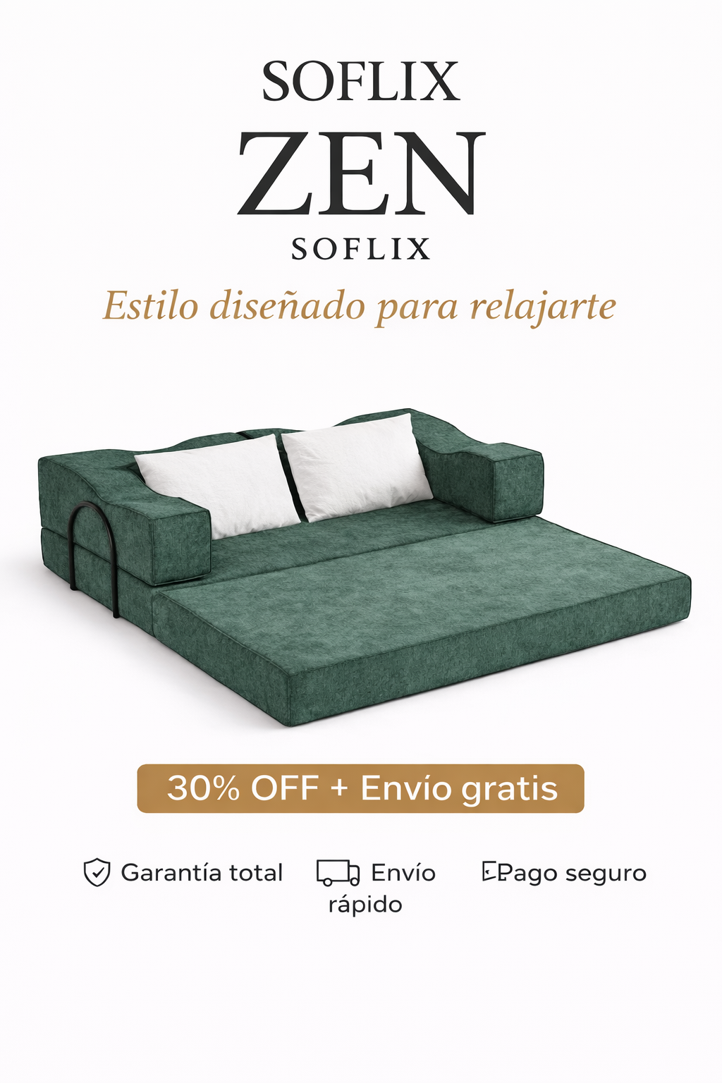 Zen Soflix® – El sillón más recomendado para descanso diario