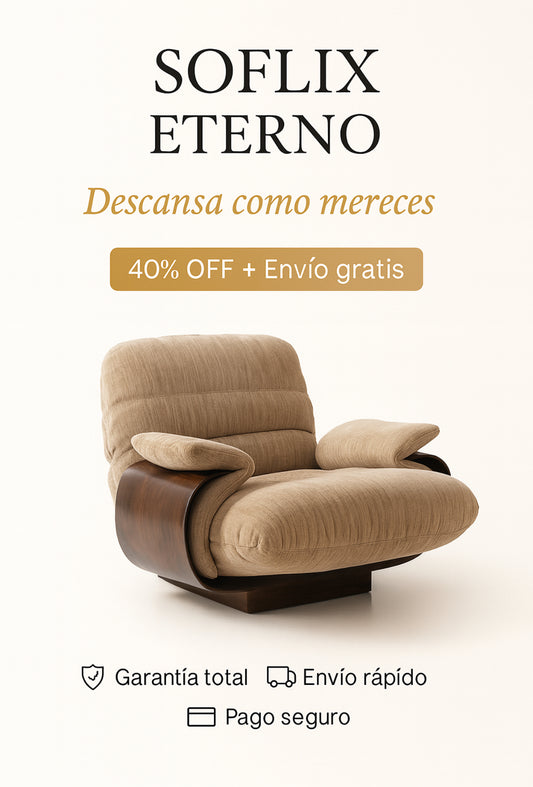 Eterno SOFLIX - El Favorito de los Espacios Smart