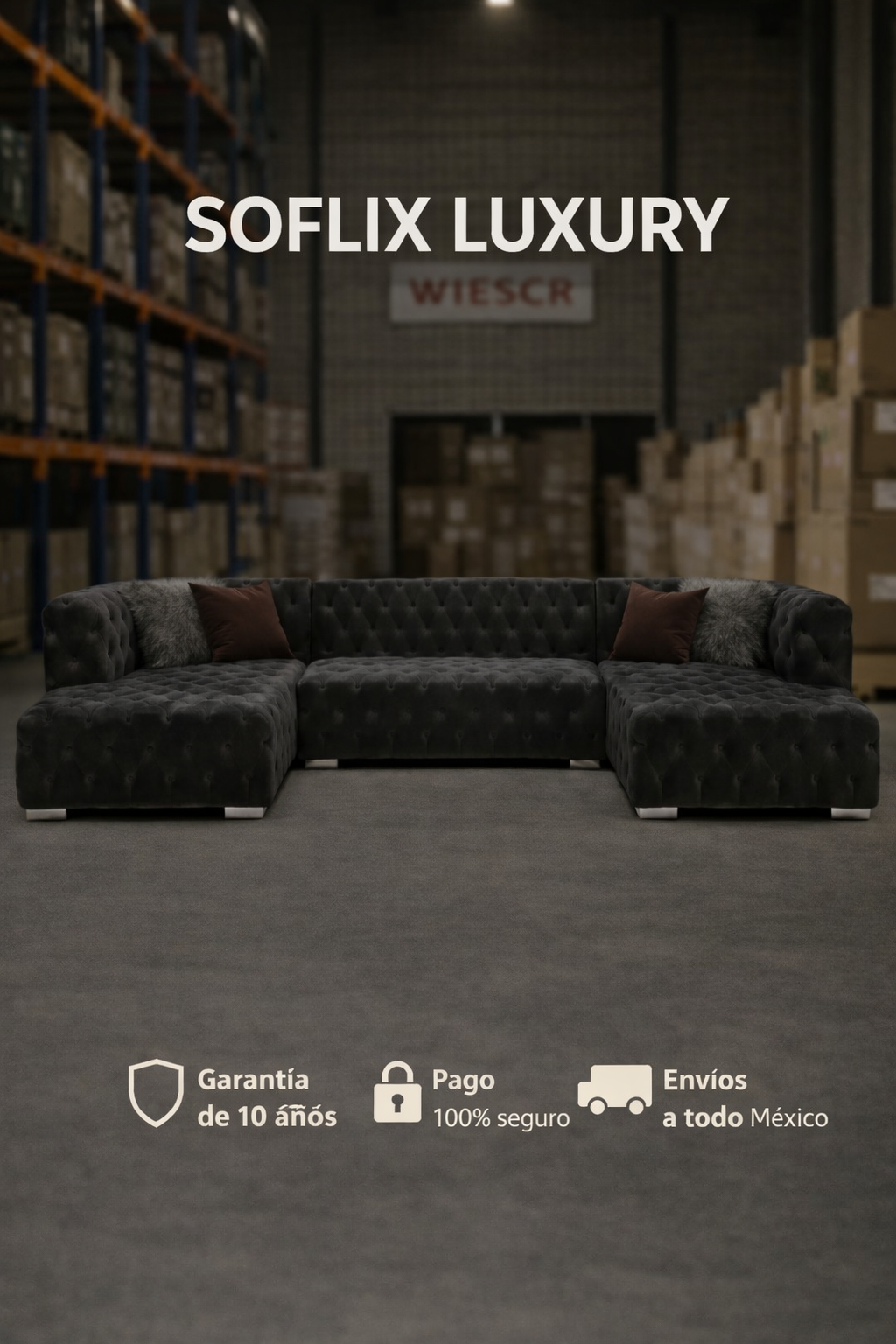 Luxury Soflix® – El modelo premium favorito para salas elegantes